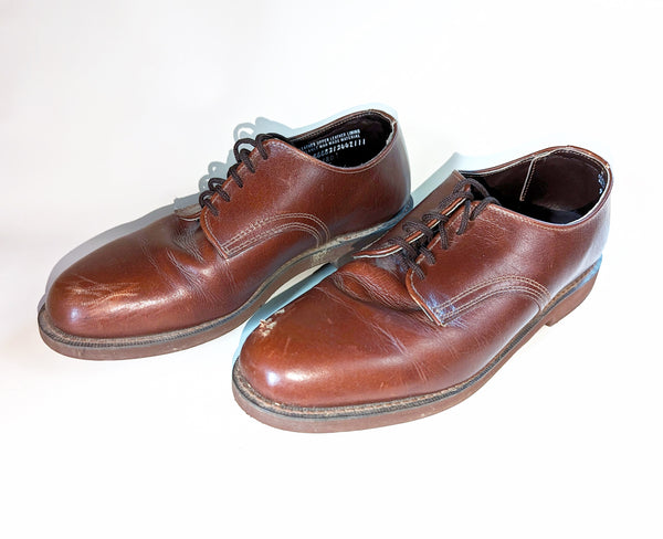 1970s Vintage Men's Golf Shoes Brown Leather Shoes with Steel Cleats / –  The Naked Man